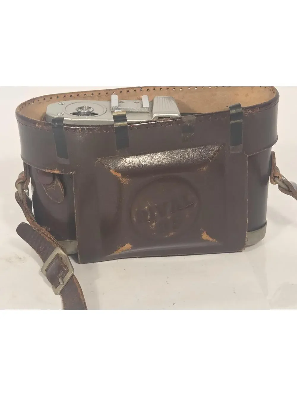 Vintage Royal 35 Folding 35mm Film Camera Black Enna Ennagon Prontor-S Case